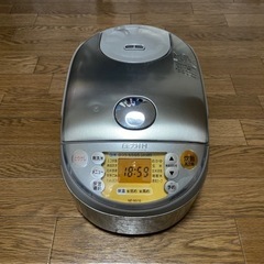 象印 圧力IH炊飯ジャーNP-NV10 1.0Lプラチナ厚釜　炊飯器