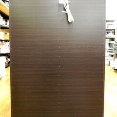 ニトリ ミドルレンジボード ブラウン系 幅80×奥40×高115㎝ 食器棚 キッチン 収納 家具 札幌市 厚別区