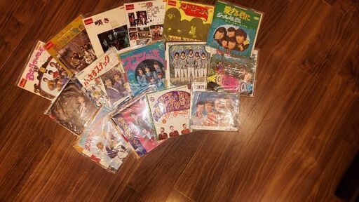 懐かしのグループサウンズのEP盤 67枚