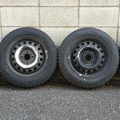 【ネット決済】DUNLOP スタッドレスタイヤ 165/70R14