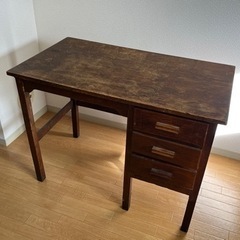 値下げ)イギリス製アンティークデスク