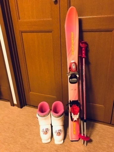 子供スキー板セット 取引き終了しました。