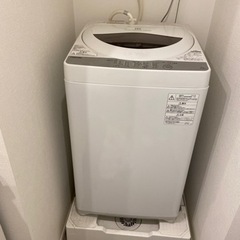 2019製洗濯機　１年使用　あげまふ。