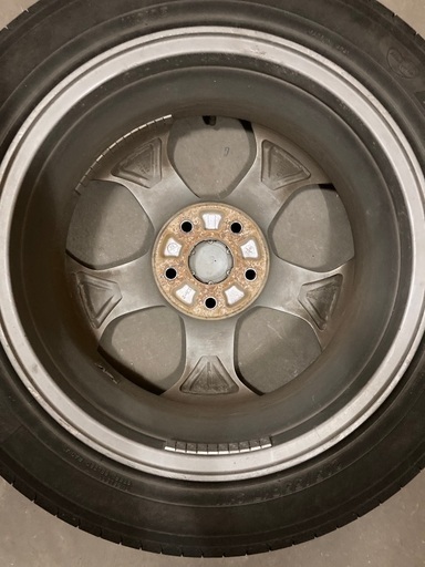 中古　ホンダ　ストリーム　夏タイヤ　ホイル付き