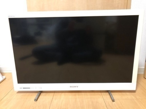 SONY 液晶デジタルテレビ32V 白　角度調節可能