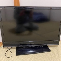 MITSUBISHI テレビ32型　ジャンクです　差し上げます。
