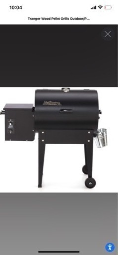 定価14万！Traeger Grills Tailgater 20 Portable Wood Pellet Grill and Smoker, Black