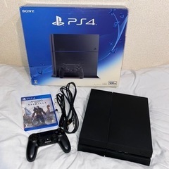 PlayStation4【本体・コントローラー・ソフト1本セット】