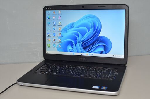 最新Windows11+office DELL Vostro 2520 Celeron B820/メモリ4GB/HDD500GB/15.6インチ/DVDマルチ/無線内蔵/WEBカメラ搭載/便利なソフト多数