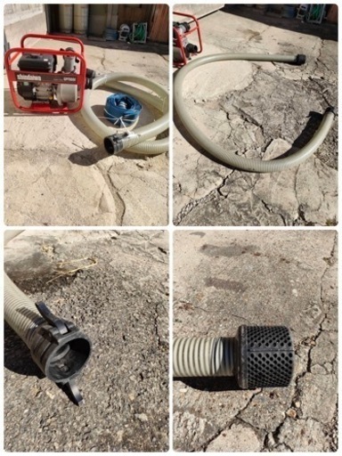 エンジン水中ポンプ（シンダイワ）GPF8000口径80ミリ