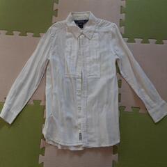 ラルフローレン　白長袖シャツ　120cm