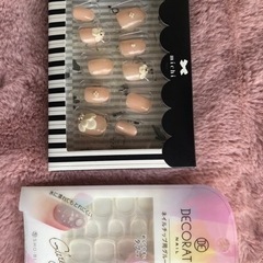 ネイルチップ＆ネイルチップ用グルーテープ