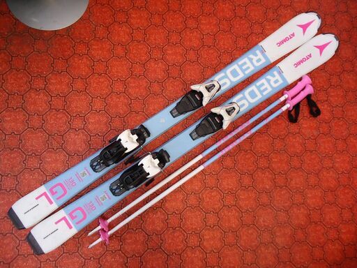 ATOMIC アトミック REDSTER GL 130cm スキー ストック セット ...