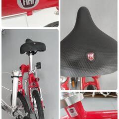 J237★オシャレなデザイン★折りたたみ自転車★FIAT★変速なし★14インチ