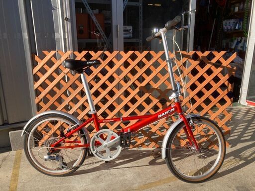 【愛品倶楽部柏店】DAHON ダホン Impulse インパルス 2004年モデル ２０インチ ７段ギア 折りたたみ自転車 赤