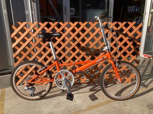 【愛品倶楽部柏店】DAHON ダホン Impulse インパルス 2004年モデル ２０インチ ７段ギア 折りたたみ自転車 橙