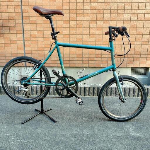 レストアベースに！ クロモリフレーム ミニベロ BRUNO minivelo 20 flat レストアベースに！ クロモリフレーム ミニベロ BRUNO minivelo 20