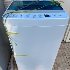 ハイアール　洗濯機　2018年　4.5kg JW-C45A