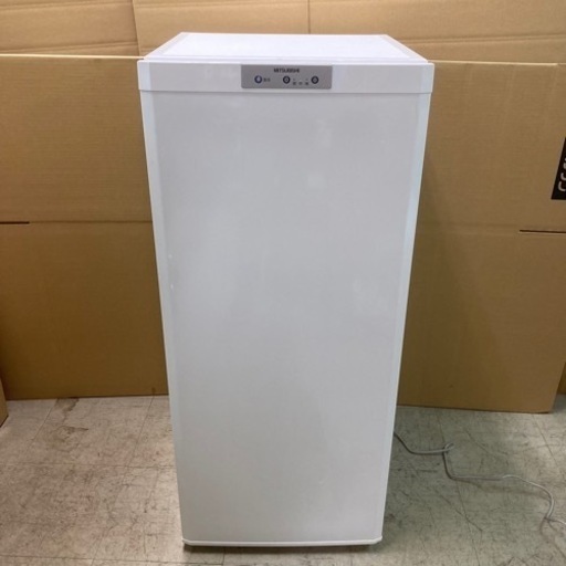 動作品 MITSUBISHI MF-U12T-W  2014年製 三菱 ノンフロン冷凍庫