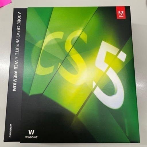 パソコンソフト ADOBE CREATIVE SUITE5 WEB PREMIUM
