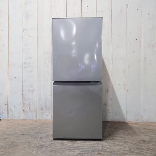 終【難あり】AQUA ノンフロン 冷凍冷蔵庫 AQR-13H(S) 形 126L 2ドア 冷蔵庫 アクア 菊倉NS