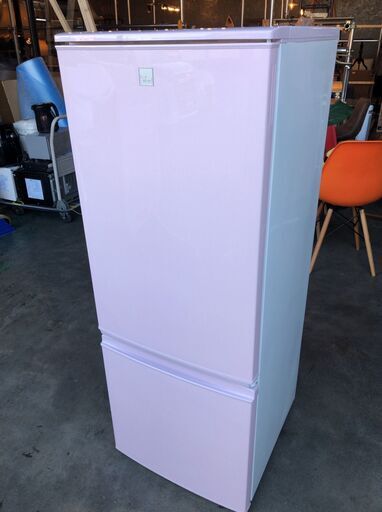 SHARPノンフロン冷凍冷蔵庫 167L SJ-17E5-KP 2018年製 J12047