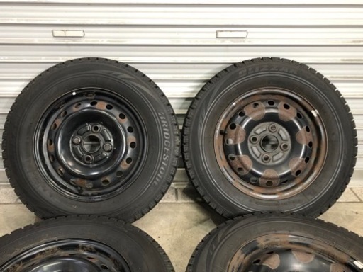 ① 18年製 バリ山‼️ 145/80R13 ブリジストン ブリザックVRX 人気  