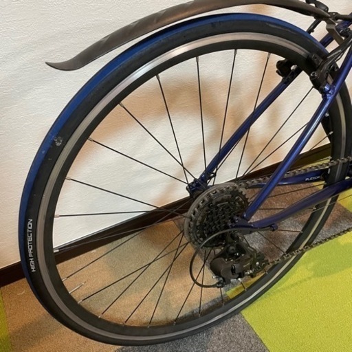 中古クロスバイク身長160-175cm NESTO Vacanze ブルー