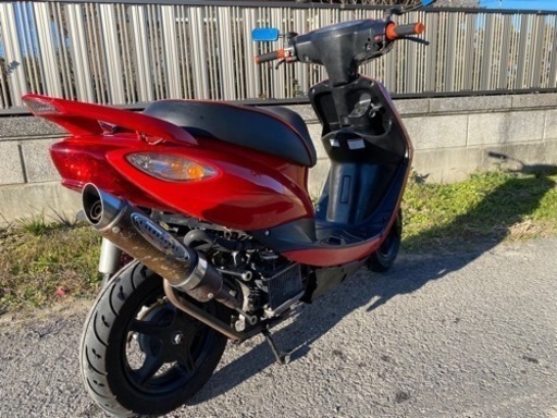 ☆JOG.ZRカスタム車両☆63ccボアアップ・プーリー・マフラー