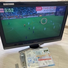 【お渡し済】SHARP AQUOS 液晶テレビ LC-32DE5...