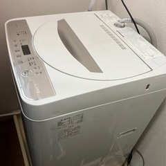 SHARP 洗濯機　5.5kg ES-G55SC-N