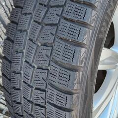 VW ゴルフトゥーラン純正アルミ付きスタッドレスタイヤ