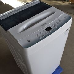 Haier 洗濯機　4.5Kg　1ケ月程度使用　美品　JW-U45HK