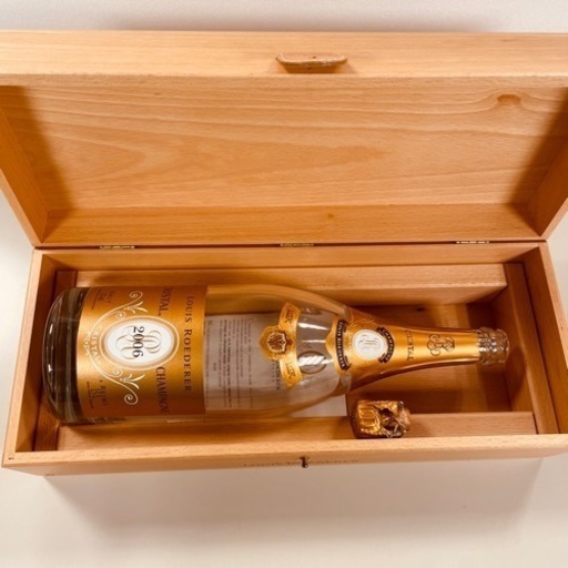 美品】ワイン木箱 ヴィンテージ☆ルイ・ロデレール クリスタル 2006