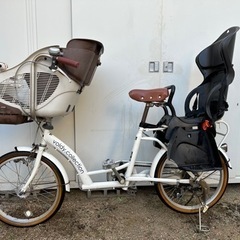 【お譲り先が決まりました】３人乗り自転車