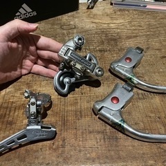 ビンテージShimano 600ランドナーパツセット　クロモリ　