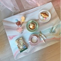 韓国製コットンキャンディー折りたたみテーブル♡