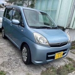 スバル ステラ  ブルー 軽自動車