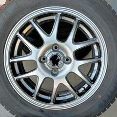 175/65R15 グッドイヤー ICE NAVI 22年購入 とホイール4本セット 美品