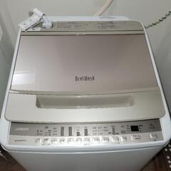 【ネット決済・配送可】HITACHI BW-V90F　美品　洗濯...
