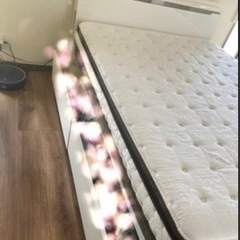美品ニトリダブルベッド N-sleep