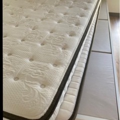 美品ニトリダブルベッド N-sleep