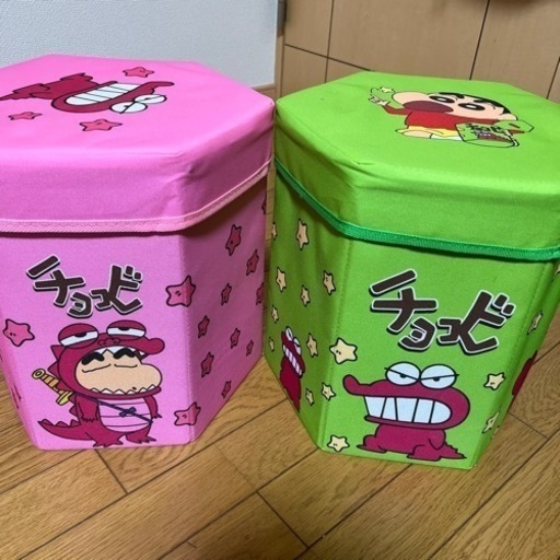 クレヨンしんちゃん収納\u0026イスにもなります