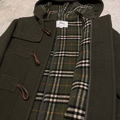 【バーバリー】 BURBERRY 140cm ダッフルコート　カーキ