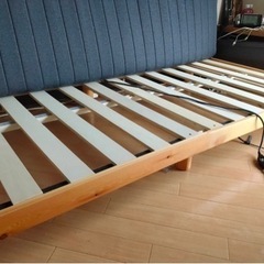 ベッド　シングル　2分割　高さ3段階
