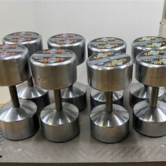 ウエサカ UESAKA X-ダンベル ゴム無 ダンベル 計290kg 4種8個セット 