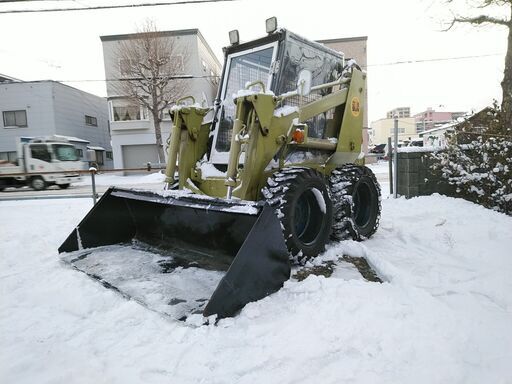 値下! 札幌 トヨタジョブサン SGK6 ガソリンエンジン タイヤショベル 中折れ ホイールローダー ボブキャット 除雪 排雪