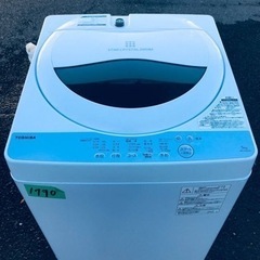 ✨2018年製✨1790番 東芝✨電気洗濯機✨AW-5G6‼️