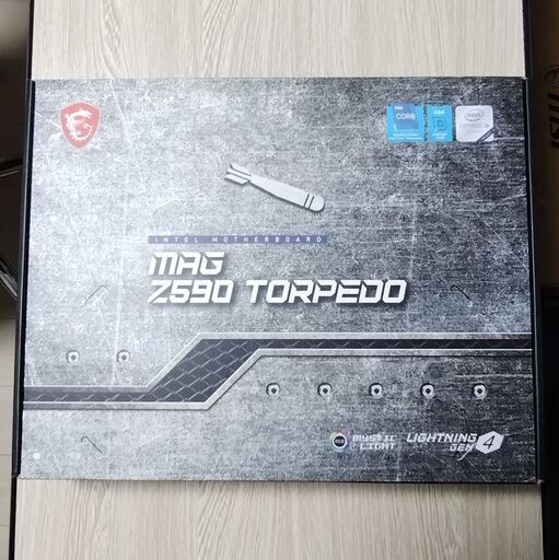 【未使用品】マザーボード MSI製 Z590 TORPEDO インテル10・11世代用　LGA1200