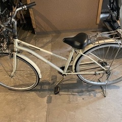 中古(色:白)自転車
